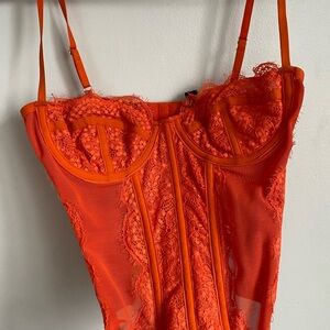 Urban outfitters corset Lace top